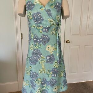 NWT Sophisticated Linen Sleeveless Dress